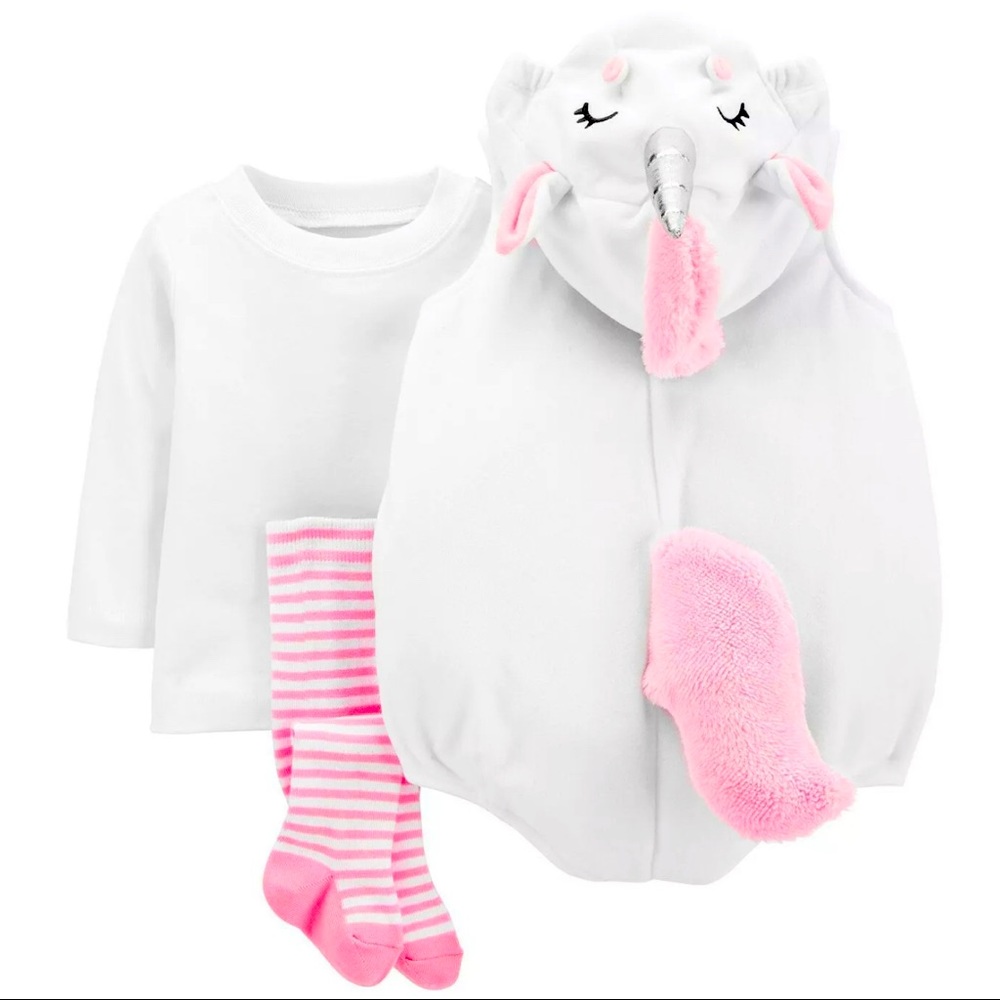 New Carter's Baby Unicorn Halloween Costume Outfit Babies Toddlers Infant - Picture 2 of 3